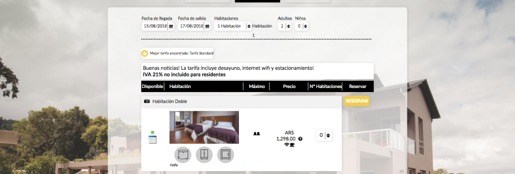 Motor de Reservas Simple