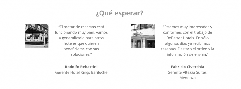 Testimonios Clientes